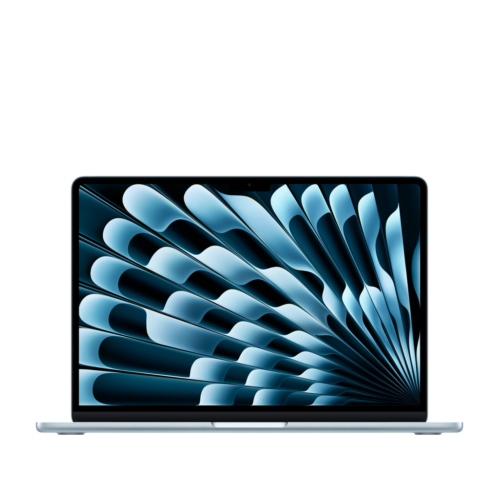 13-inch MacBook Air: Apple M4 chip with 10-core CPU and 8-core GPU, 16GB, 256GB SSD - Sky Blue