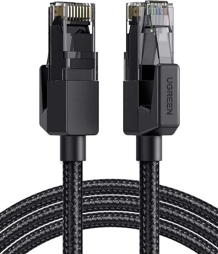 Ethernet Cable 1M, High-Speed Gigabit Cat 6 Network Cable