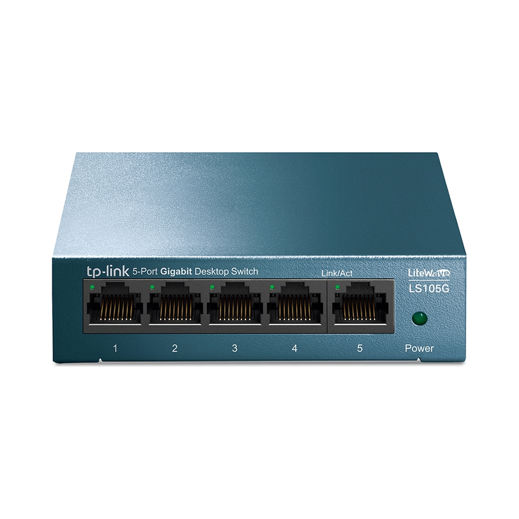 TP-Link 5 Port Gigabit Network Switch - Metal Case