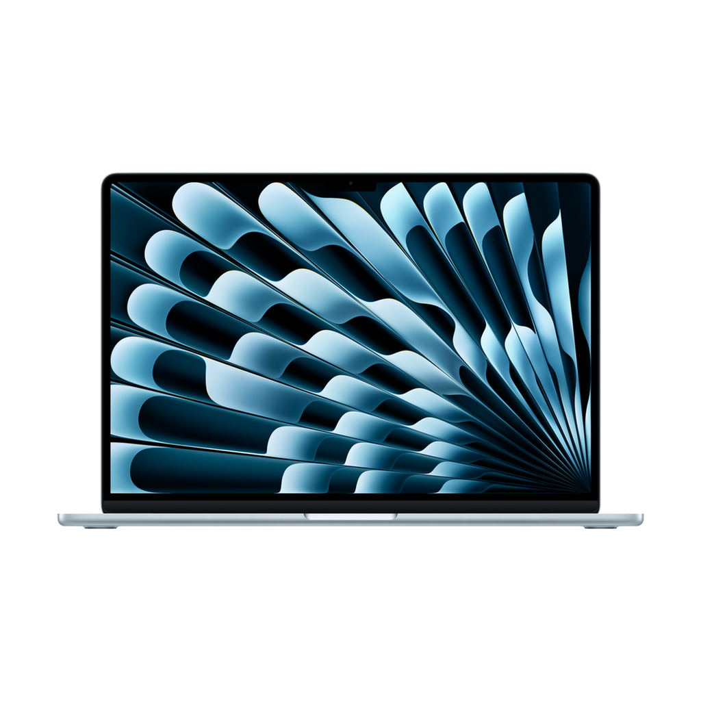 15-inch MacBook Air: Apple M5 chip with 10‑core CPU and 10‑core GPU, 16GB, 512GB SSD - Sky Blue
