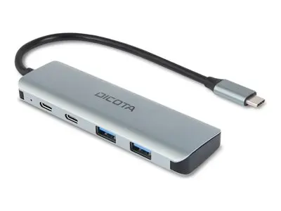 [D32061] Dicota 4 in 1 Hub 2 x USB-C, 2 x USB