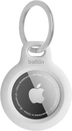 Belkin Airtag Keyring - White